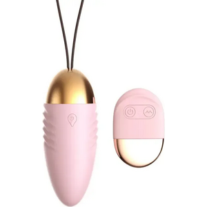 Blue Rabbit Battery-Operated Mini Vibrator with 10 Frequencies and Remote Control