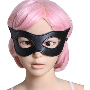 Blue Rabbit Black Cat Mask