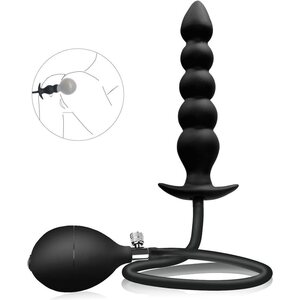 Blue Rabbit Inflatable Shaped Anal Plug