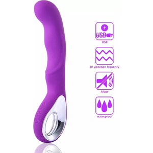 Blue Rabbit USB Rechargeable G-Spot Vibrator with Handle