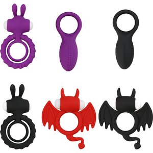 Blue Rabbit Vibrating playful cock ring