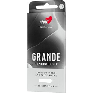 RFSU Grande Condoms – 10 pcs