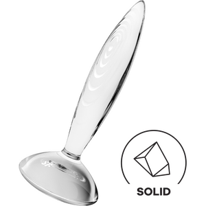 Satisfyer Sparkling Crystal – Glass Dildo 21 cm
