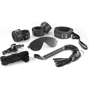 Crushious BDSM Set – 8 Pieces – Black