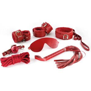 Crushious BDSM Set – 8 Pieces – Red