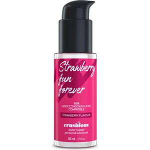 Crushious Water-Based Strawberry-Flavored Lubricant 50 ml