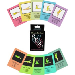 Kheper Games Glow-in-the-Dark Sex Position Cards