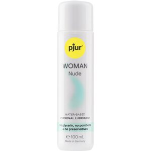 Pjur Woman Nude - Vesipohjainen liukuvoide ilman säilöntäaineita 100 ml