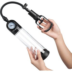 Blue Rabbit Penis Pump with Pressure Gauge