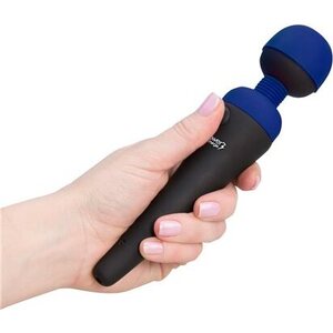 PALMPOWER RECHARGE Massage Wand – USB Rechargeable – Blue