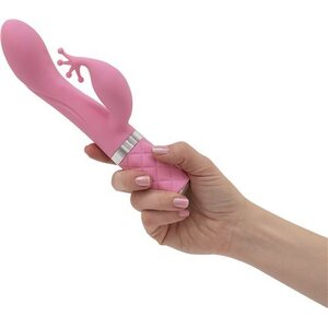 PILLOW TALK KINKY Clitoral and G-Spot Vibrator with Swarovski Crystal – Pink