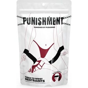 PUNISHMENT Thigh to Wrist Restraints
