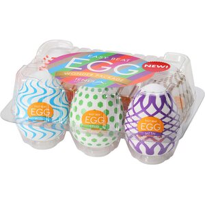 Tenga EGG Variety Pack - Wonder disposable masturbator 6 pcs