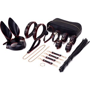Blue Rabbit BDSM and Roleplay Set, 15 Pieces