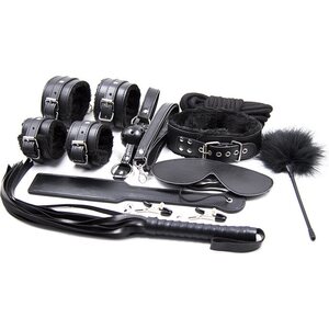 Blue Rabbit Black BDSM Set 14 pcs