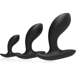 Blue Rabbit Curved Anal Plug Set 3 pcs