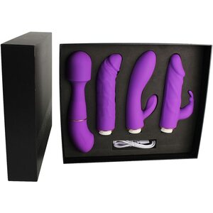 Blue Rabbit Luxury Vibrator Set with USB Charging