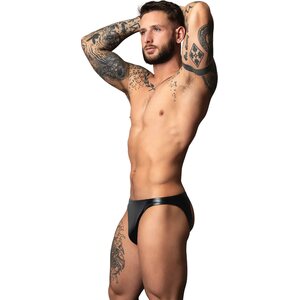 Male Power Moonshine - Wetlook Jock - L/XL - Black